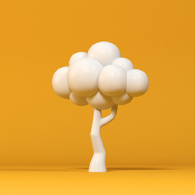 树木 云树 植物