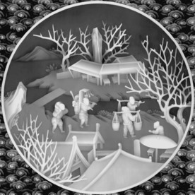 精雕图 浮雕图 灰度图 黑白图