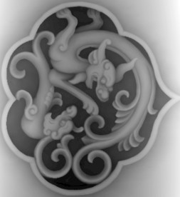 精雕图 浮雕图 灰度图 黑白图