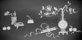 精雕图 浮雕图 灰度图 黑白图