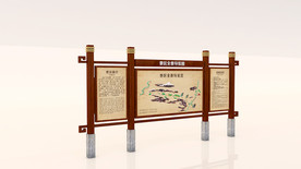 景区宣传栏