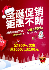 圣诞海报 圣诞展架