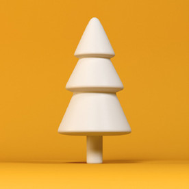 均匀的松树冰淇淋冰棍