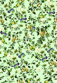 热带花 数码印花 手绘花 热带