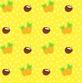 热带花 数码印花 手绘花 热带