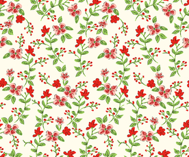 热带花 手绘花  女装花