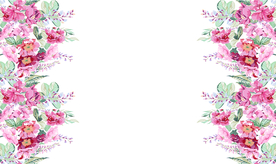 热带花 数码印花 手绘花 热带