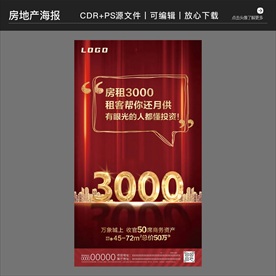 房地产营销策划抢购海报