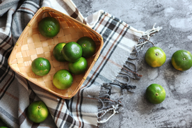 青桔水果果实背景海报素材