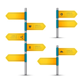 路牌 路标 指示牌 红绿灯