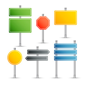 路牌 路标 指示牌 红绿灯