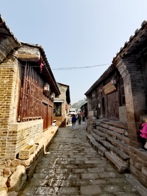 九曲黄河第一镇碛口古镇