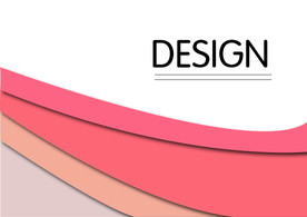 粉色系渐变体块海报背景