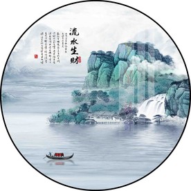 新中式意境山水装饰画