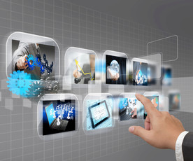 高清科技感智能手势图