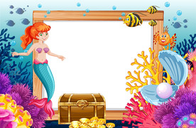 卡通动物 文本框