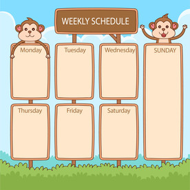 卡通动物 文本框