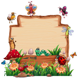 卡通动物 文本框