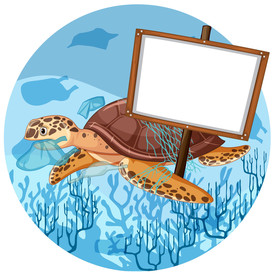 卡通动物 文本框