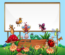 卡通动物 文本框