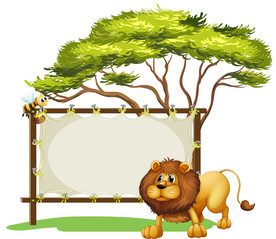 卡通动物 文本框