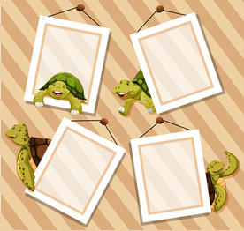 卡通动物 文本框