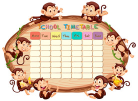 卡通动物 文本框