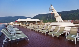 宜昌到重庆长江三峡蓝鲸游船