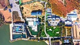 俯瞰铭湖秋日之美