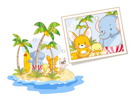 卡通动物贰拾壹