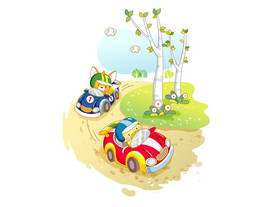 卡通动物贰拾叁