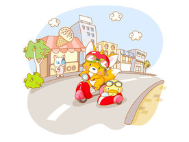 卡通动物贰拾肆