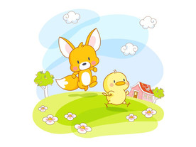 卡通动物贰拾伍