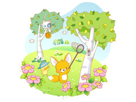 卡通动物贰拾玖