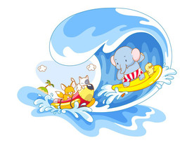 卡通动物叁拾壹