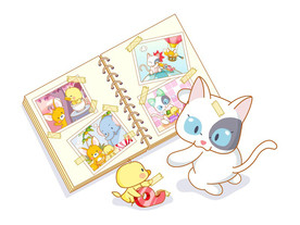 卡通动物叁拾玖