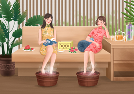 古典女性 手绘女性