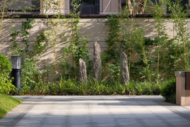 地产 新中式 洋房 实拍图 园