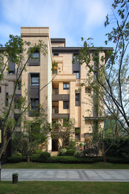 地产 新中式 洋房 实拍图 园