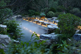 地产 新中式 洋房 实拍图 园