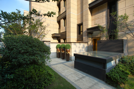 地产 新中式 洋房 实拍图 园