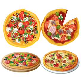 卡通披萨