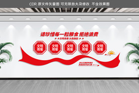 食堂餐厅文化墙