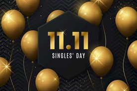 生日背景 节日气球