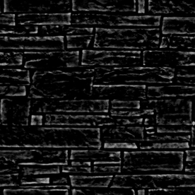 石头墙壁纹理置换贴图