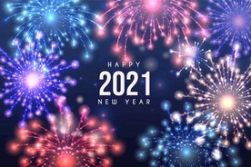 牛 新年展板背景