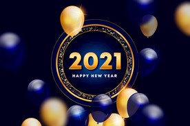 牛 新年展板背景