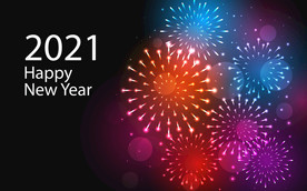 牛 新年展板背景