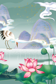 手绘城市 城市地标