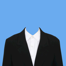 证件照女生正装